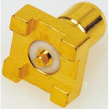 1-1337604-0 - Разъем высокочастотный  SMT, 50 Oм, золотое покрытие, 4 Ггц