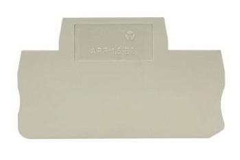 Крышка бок. APF 1,5 E2 - Крышка боковая, для клемм WKF 1,5 E2..., цвет: серый