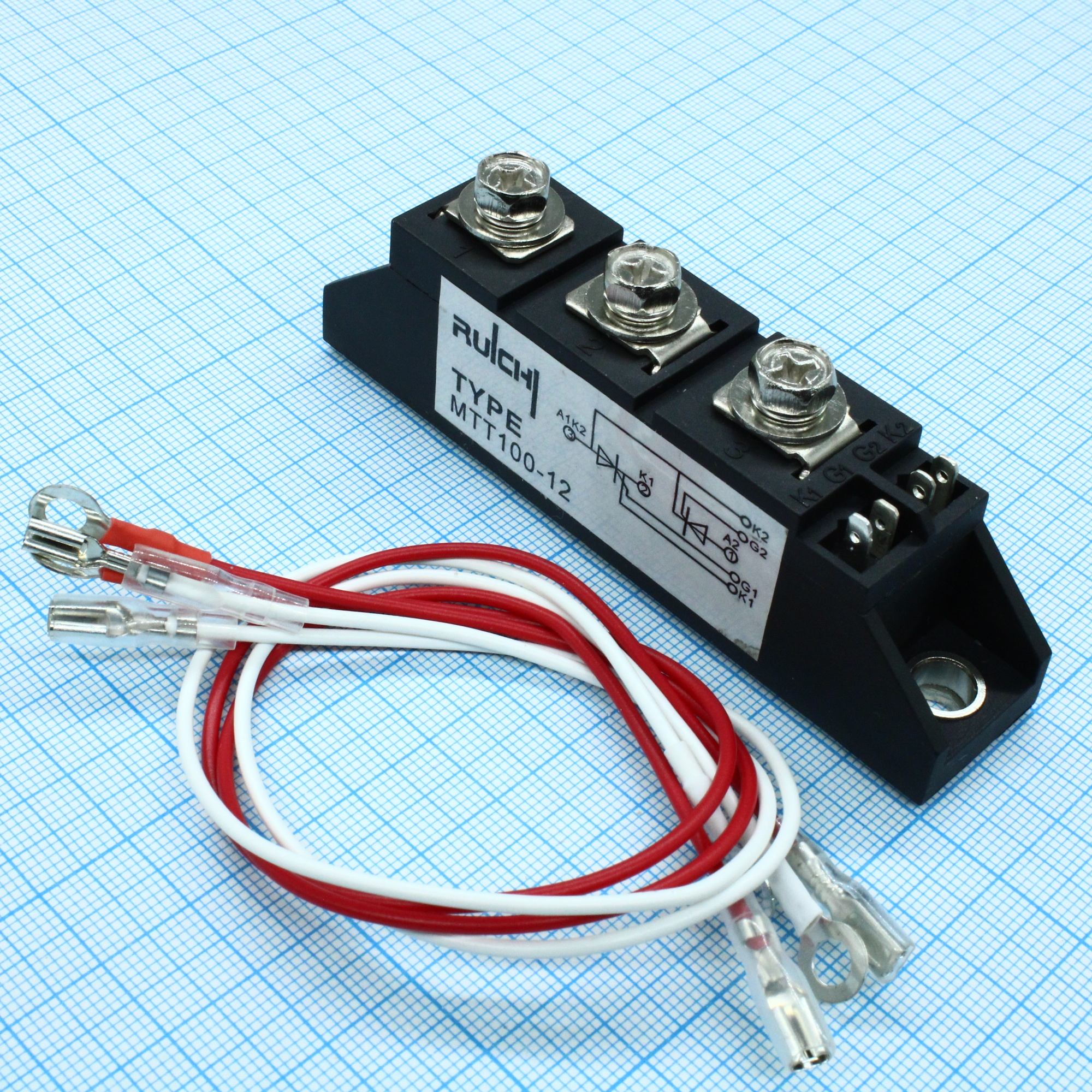 МТТ100-12 (АНАЛОГ) - Силовой тиристорный модуль