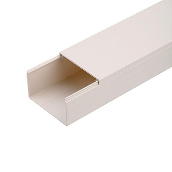 Кабель-канал 40х25 белый 28-4025-2 - длина 2 метра, цена указана за 1м., продажа кратно 2м.