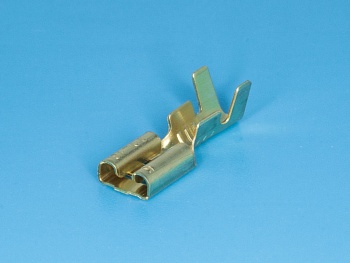 TA5-3.5FO - Клемма ножевая 4,8мм, гнездо на провод 1,3-2,0мм, кратно 100шт.