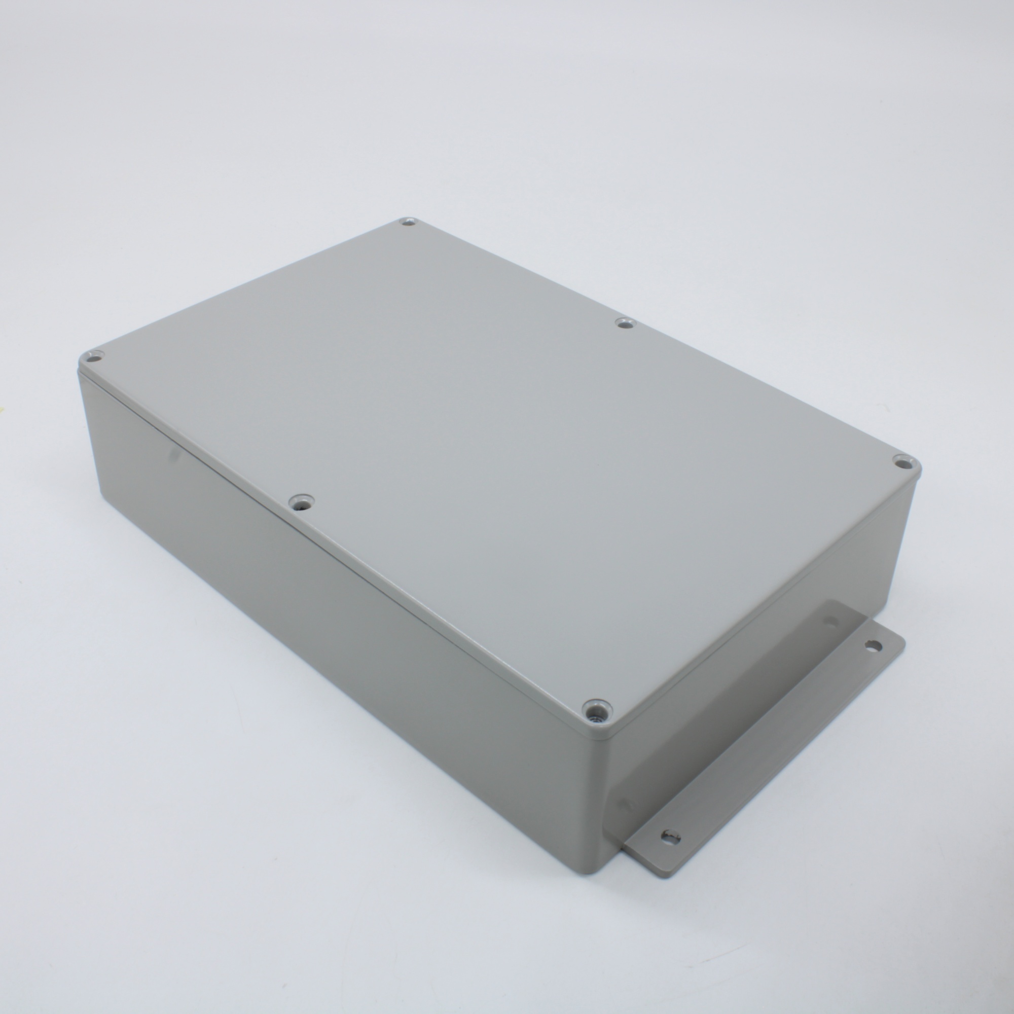 B011MFLG - Алюминиевый корпус с фланцами, серый