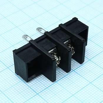 DG35H-A-02P-13-00A(H) - Барьерный клеммный блок 2 контакта. Серия DG35H-A