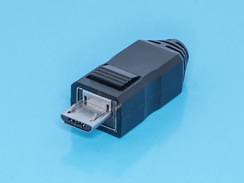 USB/MC-SP - Разъем micro USB, вилка на кабель с корпусом, 5 контактов