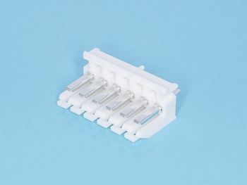 HPB-6M - Разъем питания 6 контактов, вилка на материнскую плату, шаг 3,96мм