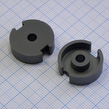 P2213 HQ2K core - Сердечник чашечный D=22mm, H=13.4mm, POT, мат-л HQ2K, пара