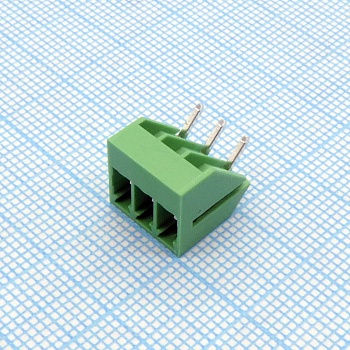 15EDGLC-3.5-03P-14-00A(H) - клеммный блок 3 контакта шаг 3.5мм