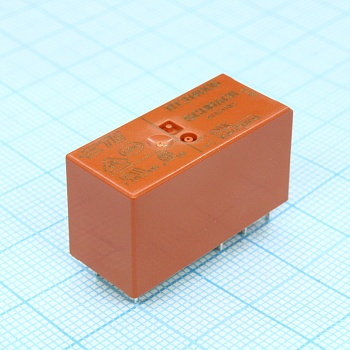 9-1393239-3 - Силовое реле 16А одна контактная группа на переключение катушка 6В (29х12.7х15.7)мм монтаж в отверстие