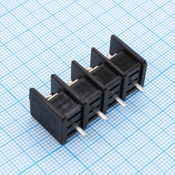 L-KLS2-25A-7.62-04P-B - Барьерный клеммный блок на плату 4 контакта шаг 7.62мм