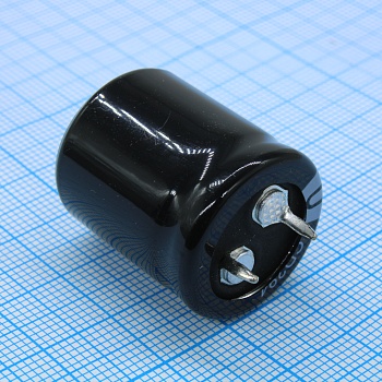 LHF470M2W2225MZVN2S00 - Конденсатор алюминиевый электролитический 47мкФ 450В ±20% (22 X 25мм) защелкиваемые выводы 10мм 500мА 2000час 105°C россыпь