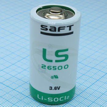 Батарея Saft LS 26500/STD R14 - Элемент питания литиевый