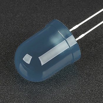 Светодиод ARL-10603UBD-3cd 003170 - Поставка под заказ от 5000 шт. Выводной круглый светодиод, d=10 мм, диффузная синяя линза. Цвет свечения синий (470 нм). Угол излучения 60°. Сила света Iv=1500-2500 мкд, If=20 мА. VF=3-3.8 В. Рекомендуемый постоянный ра