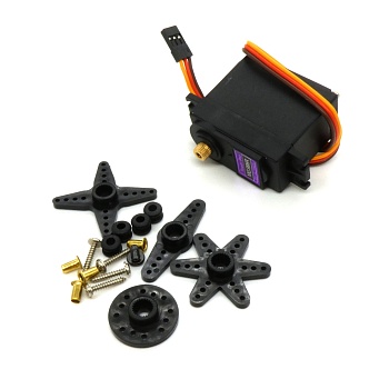 D08-Сервопривод MG996R - Цифровая рулевая машинка Tower Pro MG995r с металлическим редуктором.