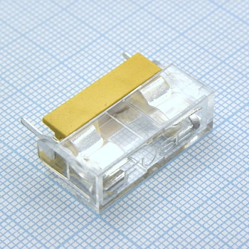 ZH243 - Держатель предохранителя  5х20mm с крышкой, монтаж на плату