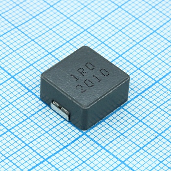 SRP1265A-1R0M - Катушка индуктивности силовая проволочная экранированная 1мкГн ±20% 100кГц 20Q-Фактор карбонил 30A 0.0023Ом по постоянному току автомобильного применения