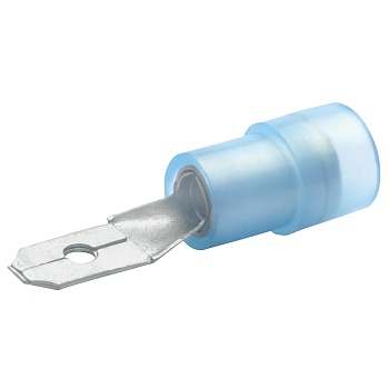 klk830 - Разъем конт. ''папа''  1,5-2,5мм2 6,3x0,8мм (100шт/уп)