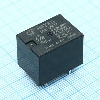 HF7FD/012-1ZSTF - Реле силовое 20А одна группа на переключение катушка 12В