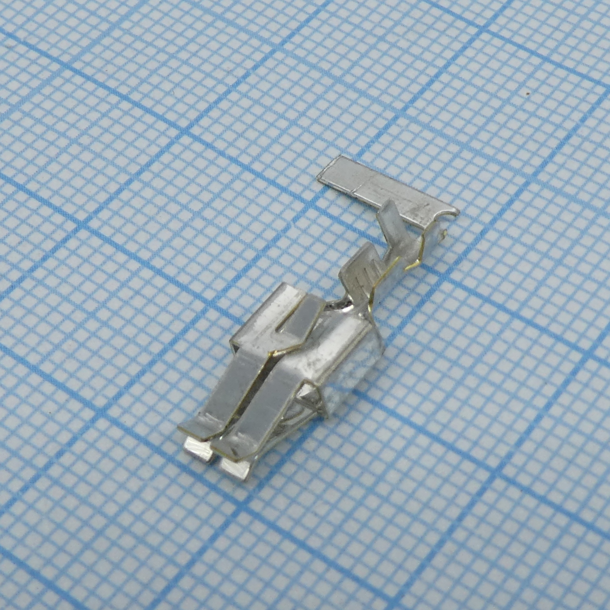 964201-1 - Прямоугольный контакт питания,  Гнездо, Обжим