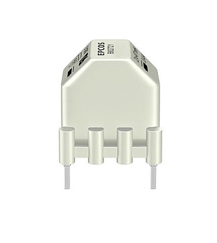 B82721K2362N001 - Дроссель силовой с кольцевым ферритовым сердечником (с токовой компенс.) 2x400uH 10kHz 3,6A 25mOhm, вертикального исполнения, шаг выводов 15mm