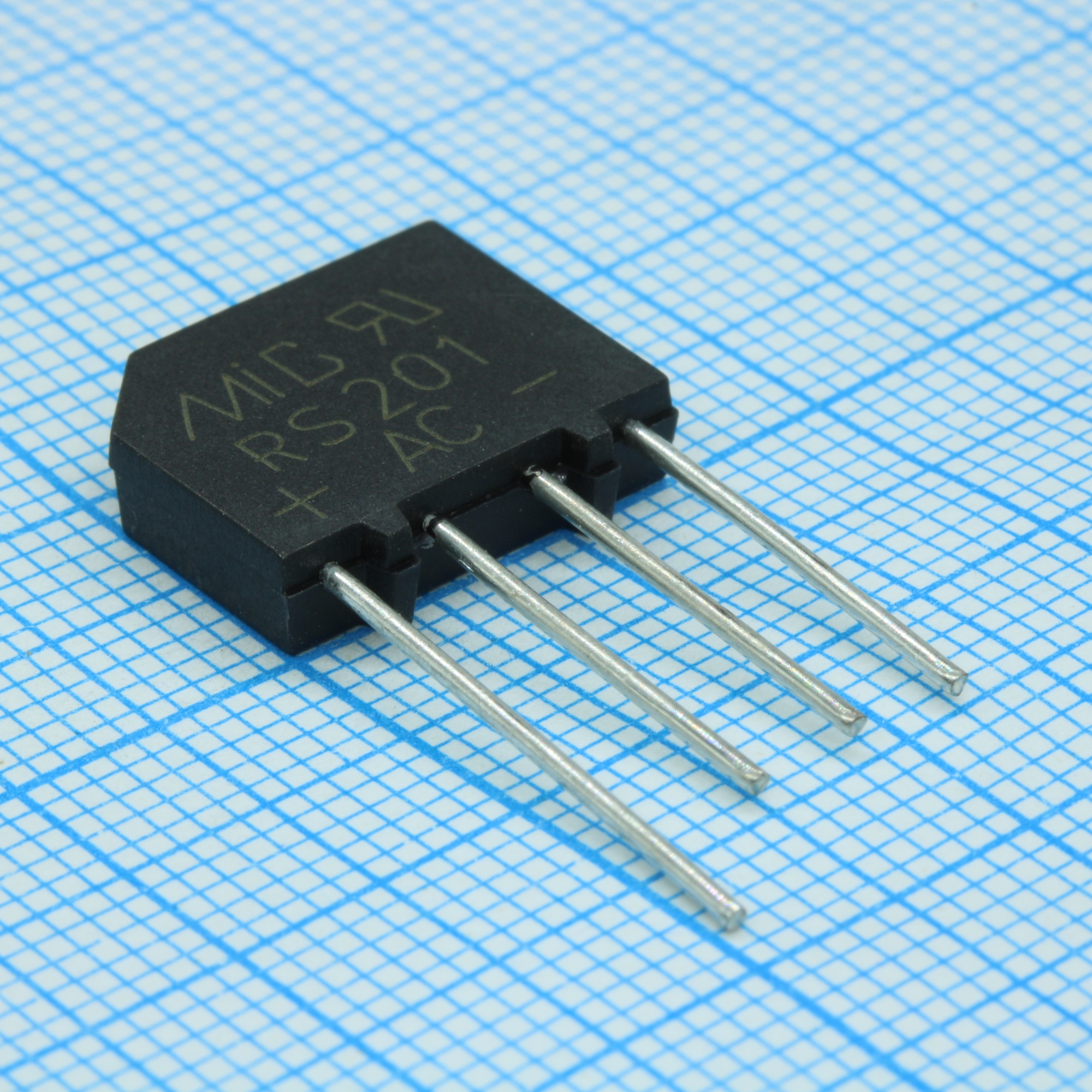 RS201 - Диодный мост 2А 50В