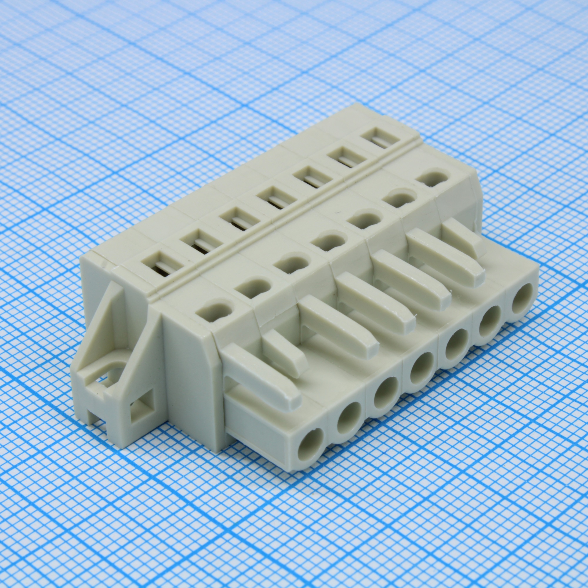 8EDGKMA-5.0-07P-11-1001A(H) - Разъемный клеммный блок серия 8EDGKMA шаг 5.0мм 04 контакт(-ов)