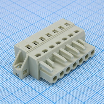 8EDGKMA-5.0-07P-11-1001A(H) - Разъемный клеммный блок серия 8EDGKMA шаг 5.0мм 04 контакт(-ов)