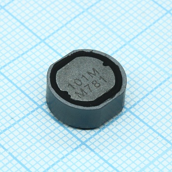 CDR125NP-101MC - Силовая SMD индуктивность 100мкГн +20-15% 1,05A 0,25Ом c магнитным экраном