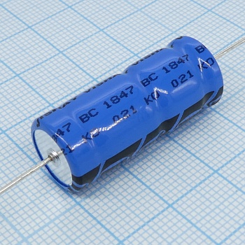 MAL202118471E3 - Электролитический конденсатор с аксиальными выводами 63В 470мкФ 12,5*30 85°C