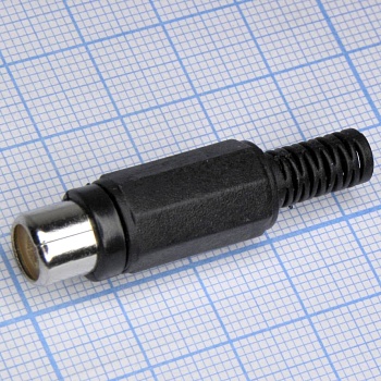 RCA 4005 K(4006) - RCA гнездо кабельное, разъем типа "тюльпан"