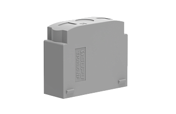 Фланец TPA1.5 NF-GY - Фланец для винтового крепления блоков TPA1.5…, TPA4/1.5…, цвет: серый