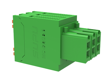 Розеточный разъем на кабель MC-DRG3.5H44P-0001 - Розеточный разъем, прямой, 2 этажа, на кабель, шаг: 3.5 мм, 22x2 полюса, фиксация провода Push-In исполнение: стандартное, 160V, 13,5A, цвет: зеленый
