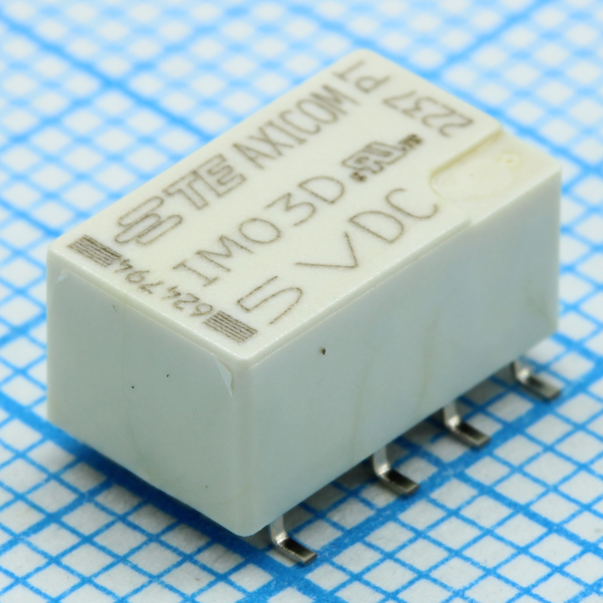 9-1462038-9 - Реле сигнальное 5А две группы на переключение катушка 5В (10x7.48x5.65)мм медицинского применения для поверхностного монтажа