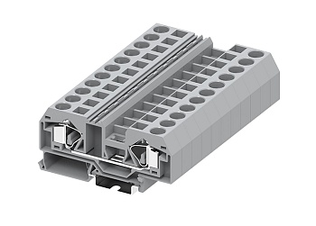 Проходная клемма 216921 - Проходная клемма, TA16, тип фиксации провода: пружинный, номинальное сечение: 16 мм кв., 76A, 800V, ширина: 12 мм, цвет: серый, тип монтажа: DIN 35
