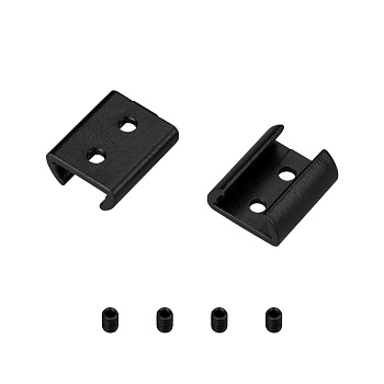 Соединитель ARH-BENT-W11 BLACK 039646 - Соединитель пластиковый для профиля ARH-BENT-W11 черный. В комплекте 2 шт. Цена за 1шт.