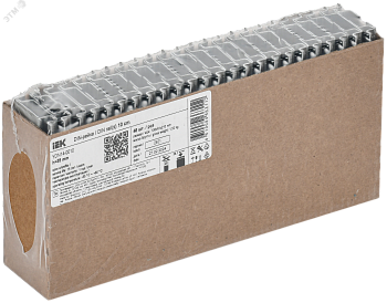 DIN-рейка (10см) оцинкованная 1мм IEK YDN14-0010