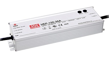 HEP-150-24A - Импульсный источник питания класс защиты IP65 150Вт 24В/6,3A