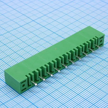 2EDGVM-5.08-10P-14-00A(H) - Разъемный клеммный блок на плату, 10 контактов. Серия 2EDGVM-5.08