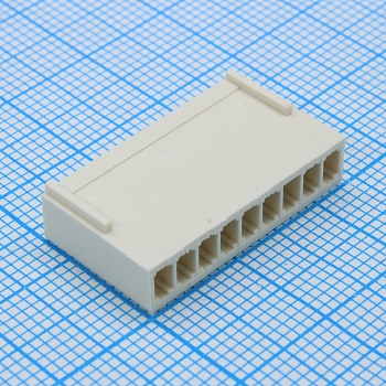 I-DS1070-SCV09 - Розетка на кабель  2.54мм, требуются контакты  T-DS1070-SC600