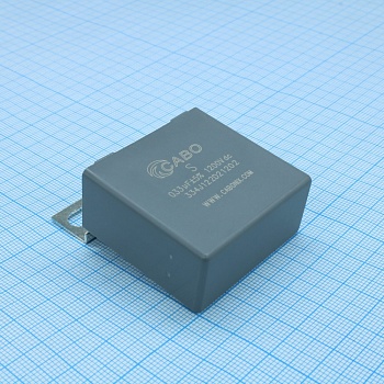 334J122D21202 - Конденсатор металлоплёночный полипропиленовый снабберный 0.33 мкФ ±5% 1200 В dc 25 А (42.5 X 17 X 28 мм) шаг выводов 25 мм 85°С