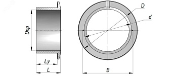 Втулка В 54 ЗЭТА zeta40221