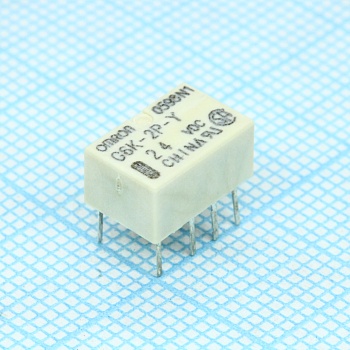 G6K-2PY-24DC - Сигнальное реле 1A DPDT (две контактных группы-два направления) катушка 24В