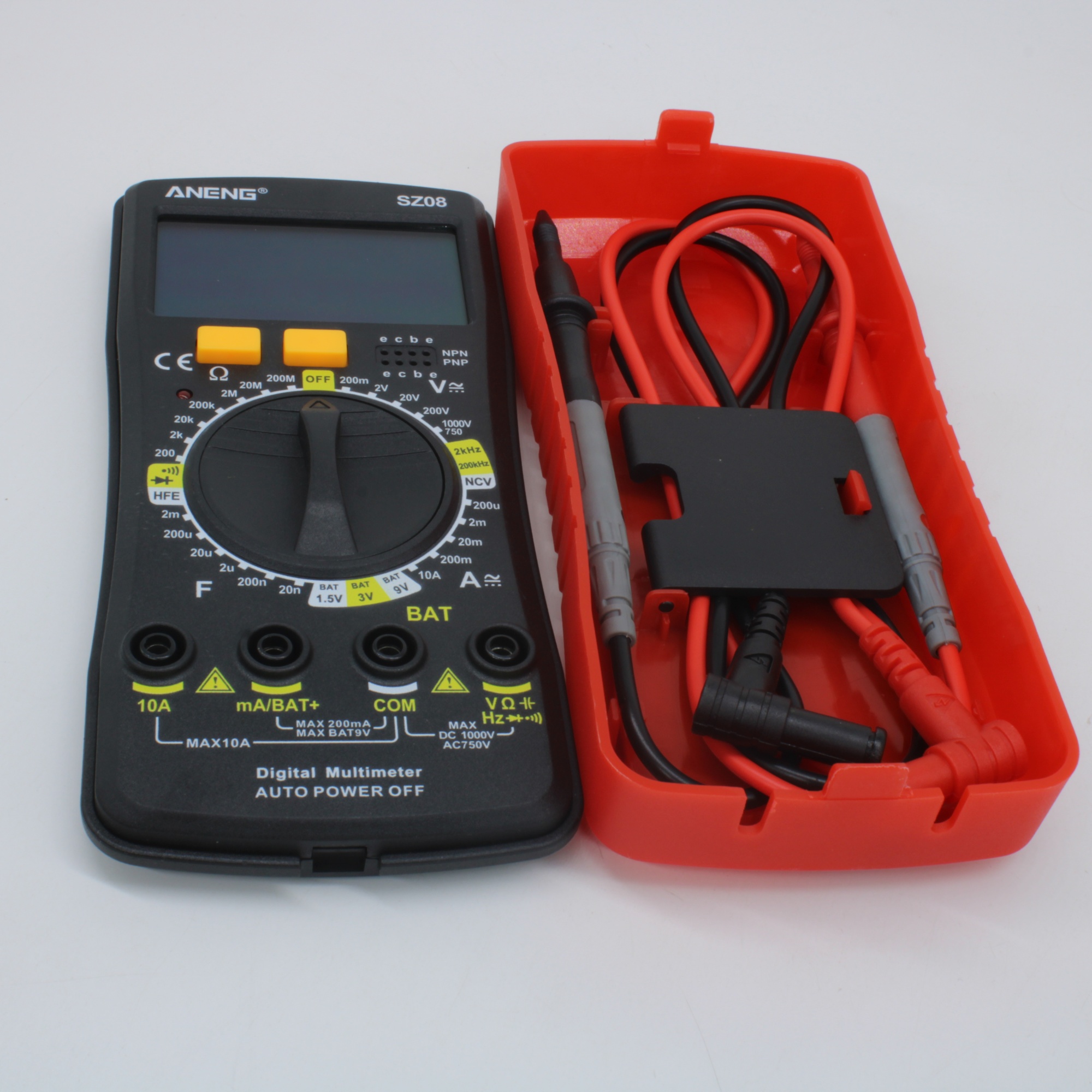 ANENG SZ08 - Ультратонкий цифровой мультиметр