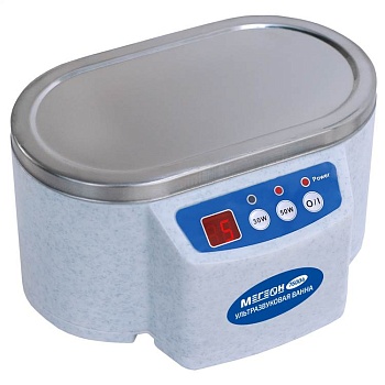Мегеон 76004 - Ванна ультразвуковая отмывочная объемом 500мл, 30/50Вт, 2 режима чистки, полезный размер резервуара 167х88х45мм