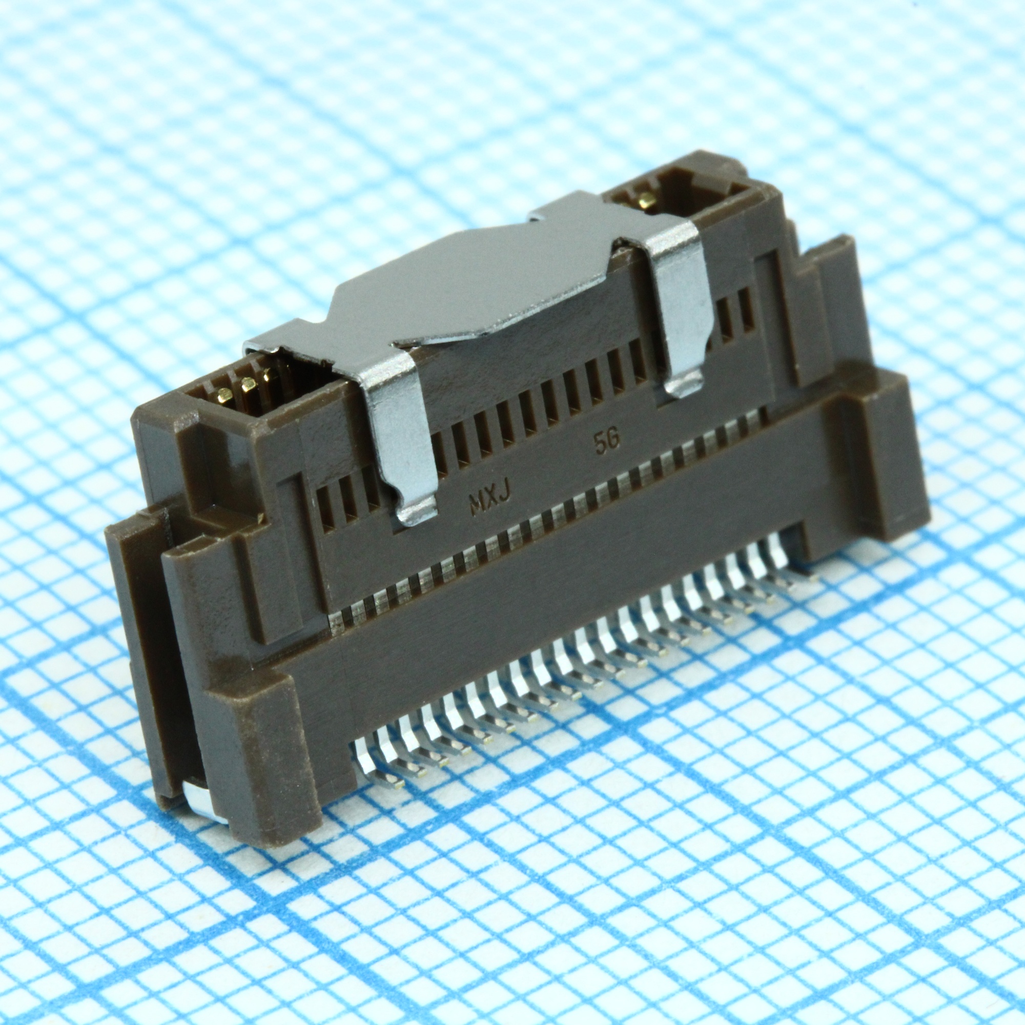 536270474 - Межплатный соединитель с мезонином 40 контактов шаг 0.635мм ширина 5.2мм