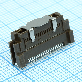 536270474 - Межплатный соединитель с мезонином 40 контактов шаг 0.635мм ширина 5.2мм
