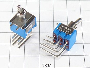 Тумблер MTS-203-C4/BL