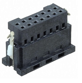 ISD2-07-D-M - Разъем "вилка" на кабель серия Tiger Eye шаг 2.00мм 10 контактов