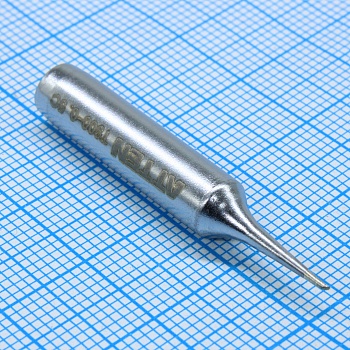 T900-0.5C - Жало для паяльной станции ST80/AT937/AT989/AT989D/ST8802/AT8502D скошенный под 45° конус 0.5мм