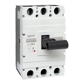 Выключатель автоматический 3п 630/500А 50кА ВА-99М PROxima mccb99-630-500m