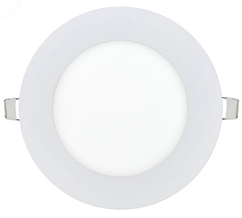 Светильник светодиодный ДВО 1602 7Вт 4000К IP20 круг бел. LDVO0-1602-1-7-K02